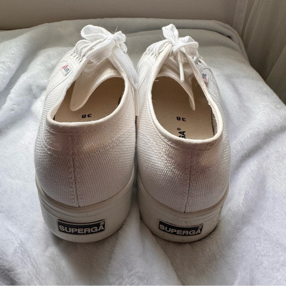 [CLEARANCE/Send Offers] Superga 2790 Platform Sneaker in Optical White - Picture 6 of 9
